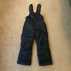 Snow Bib Kids 6 Black